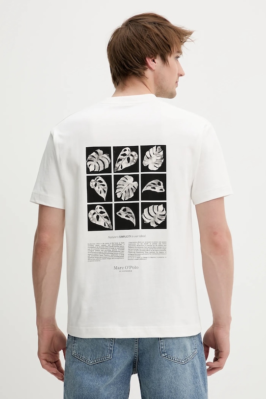 

Хлопковая футболка Marc O'Polo, белый