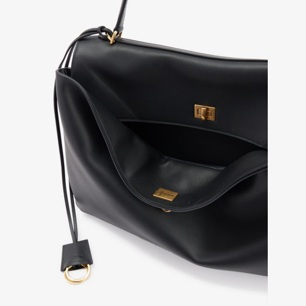 Сумка Balenciaga Rodeo Large с верхней ручкой, черный — фото 2