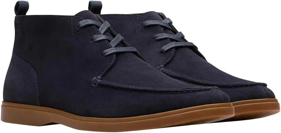 Мужские дерби Clarks Torford Mid, темно-синий — фото 4