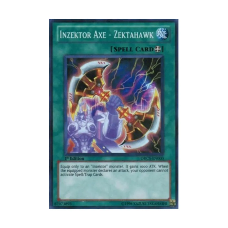 

CCG Топор Инзектора — Зектагавк (Супер Редкий), Yu-Gi-Oh - Order of Chaos - Singles