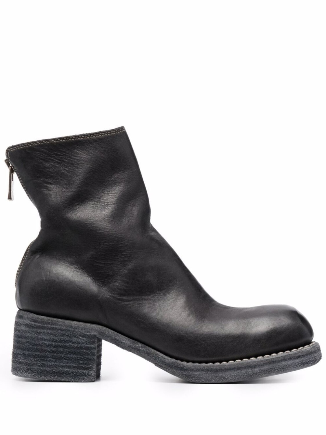 Guidi ботинки на молнии, черный