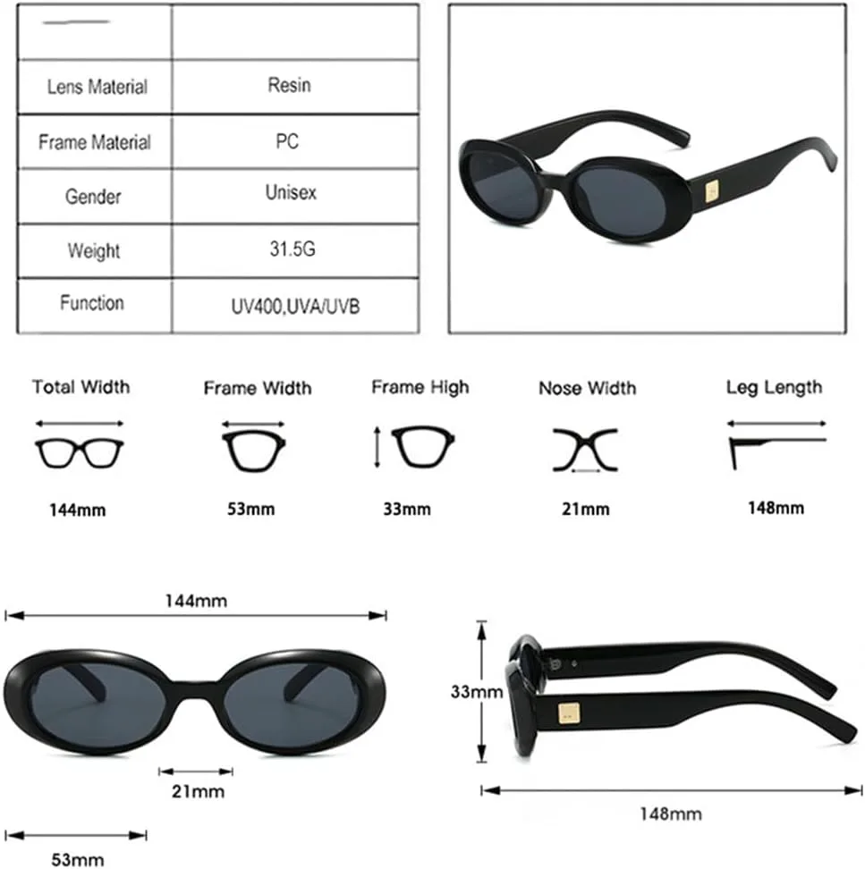 

Солнцезащитные очки UV400 с маленькими овальными линзами и заклепками в стиле панк для женщин и мужчин, для бега и активного отдыха UYPTK, Purple Pattern Tea