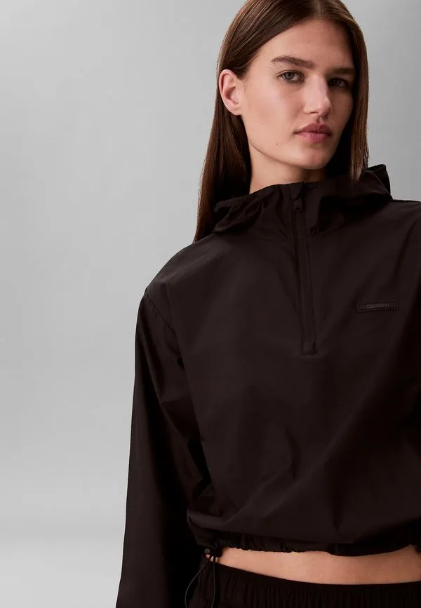 Спортивная ветровка icon, спортивная куртка ck для активного отдыха Calvin Klein, Black — фото 4