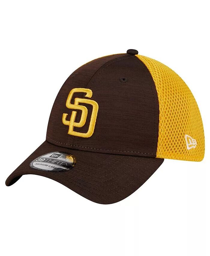 

Мужская коричневая кепка San Diego Padres Neo 39THIRTY Flex New Era, коричневый