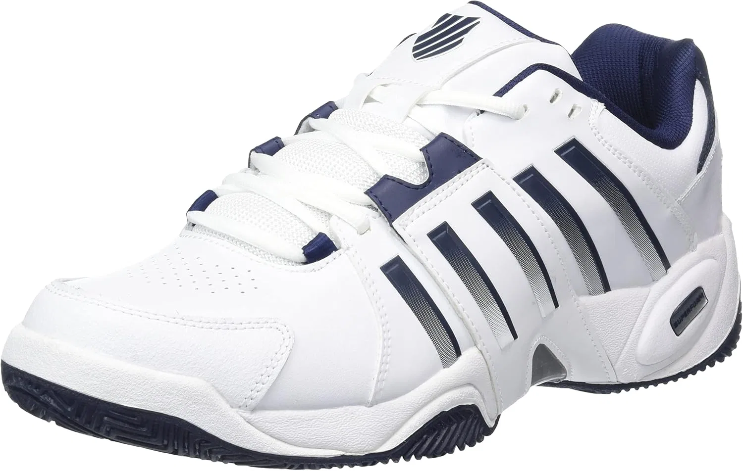 Мужские теннисные кроссовки Accomplish IV K-Swiss, White Peacoat Silver