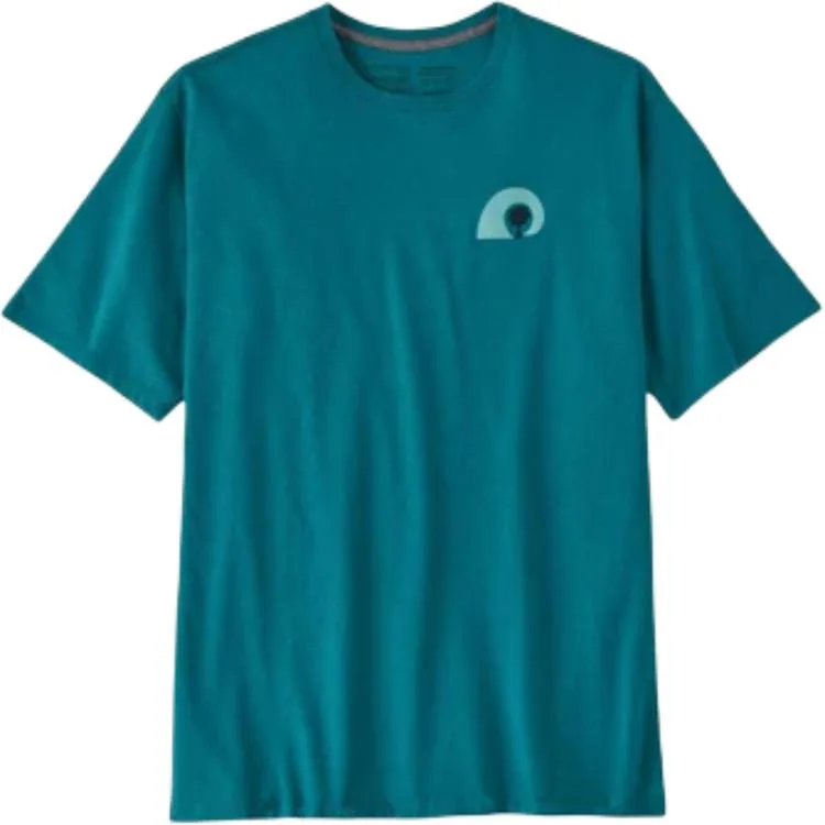 Футболка мужская Responsibili Tee Tree Mark Patagonia, черный/blk — фото 3