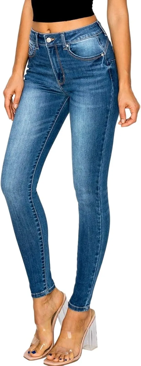 

Distressed Skinny Jeans, Mechanical WAX JEAN