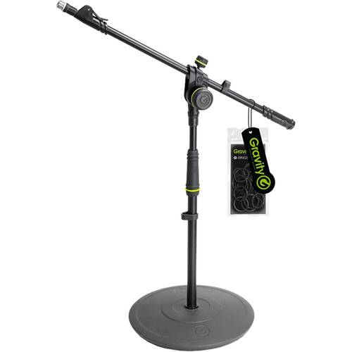 

Микрофонная стойка Gravity Stands Short Microphone Stand with Round Base GMS2222B