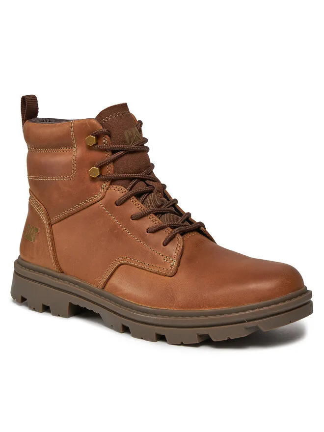 CAT Footwear Ботильоны на шнуровке Practitioner Mid P725844, коричневый — фото 2