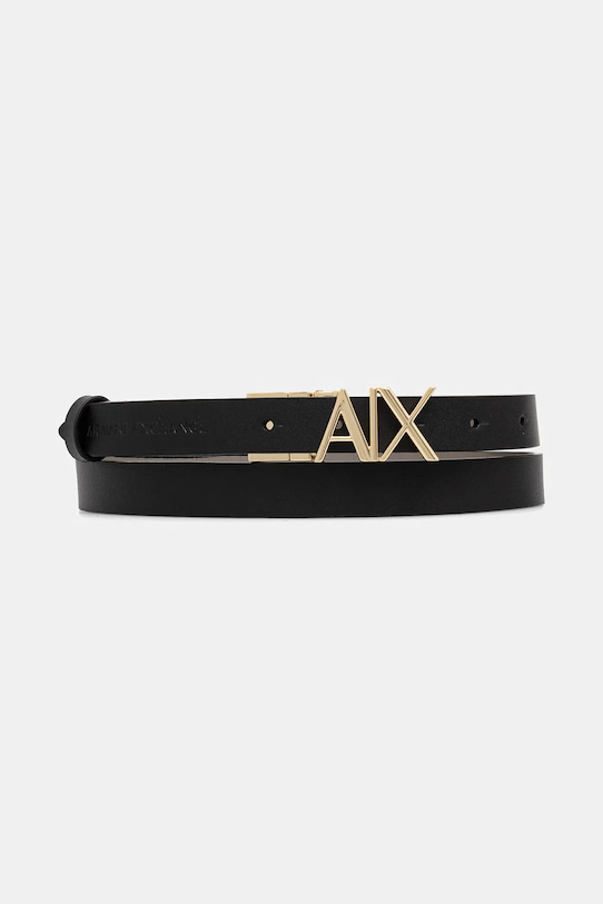 

Кожаный ремень Armani Exchange, коричневый