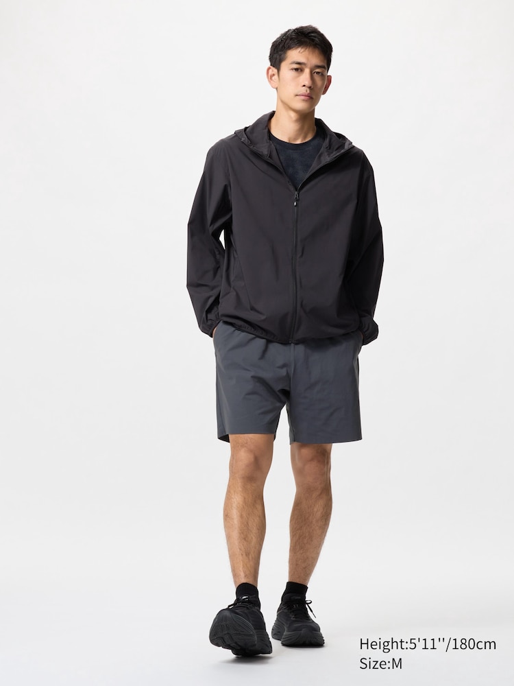 

Ультраэластичные шорты для активного отдыха Uniqlo, цвет 08 серый