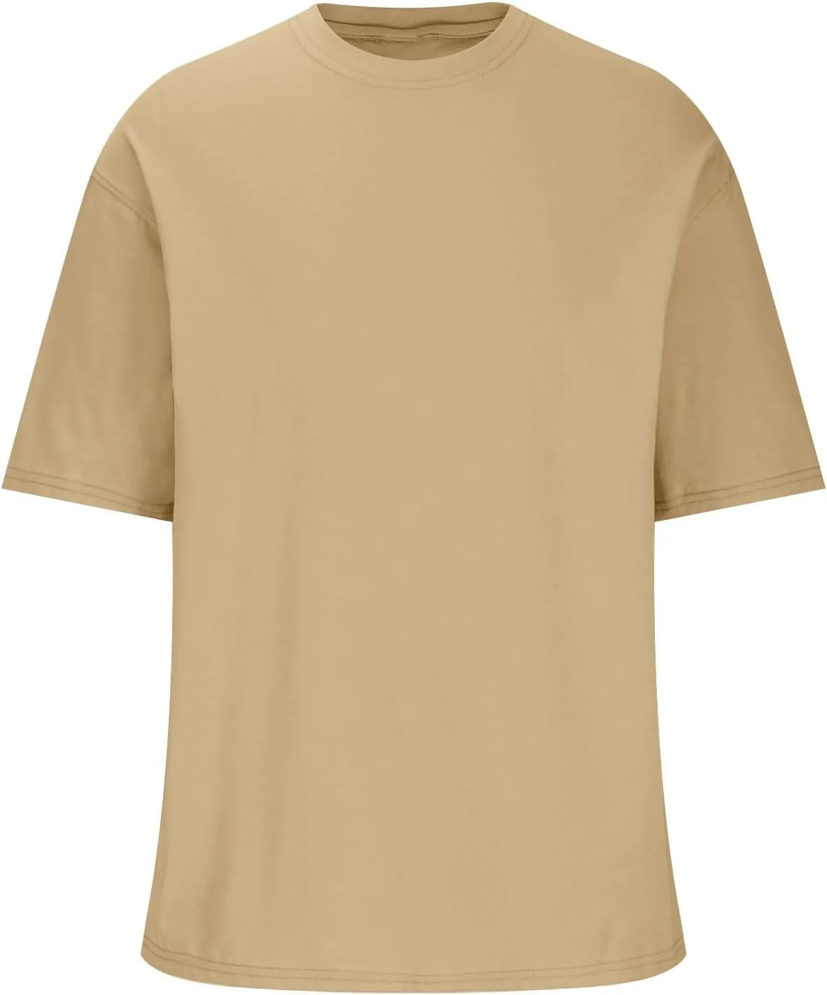 Футболка мужская Casual Cotton Short Sleeve Crew Neck — фото 4