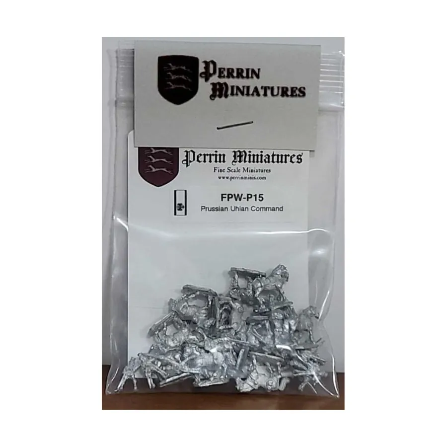 

Прусские уланы - Командование, Historical Miniatures - Franco Prussian War (10mm) (Perrin Miniatures)