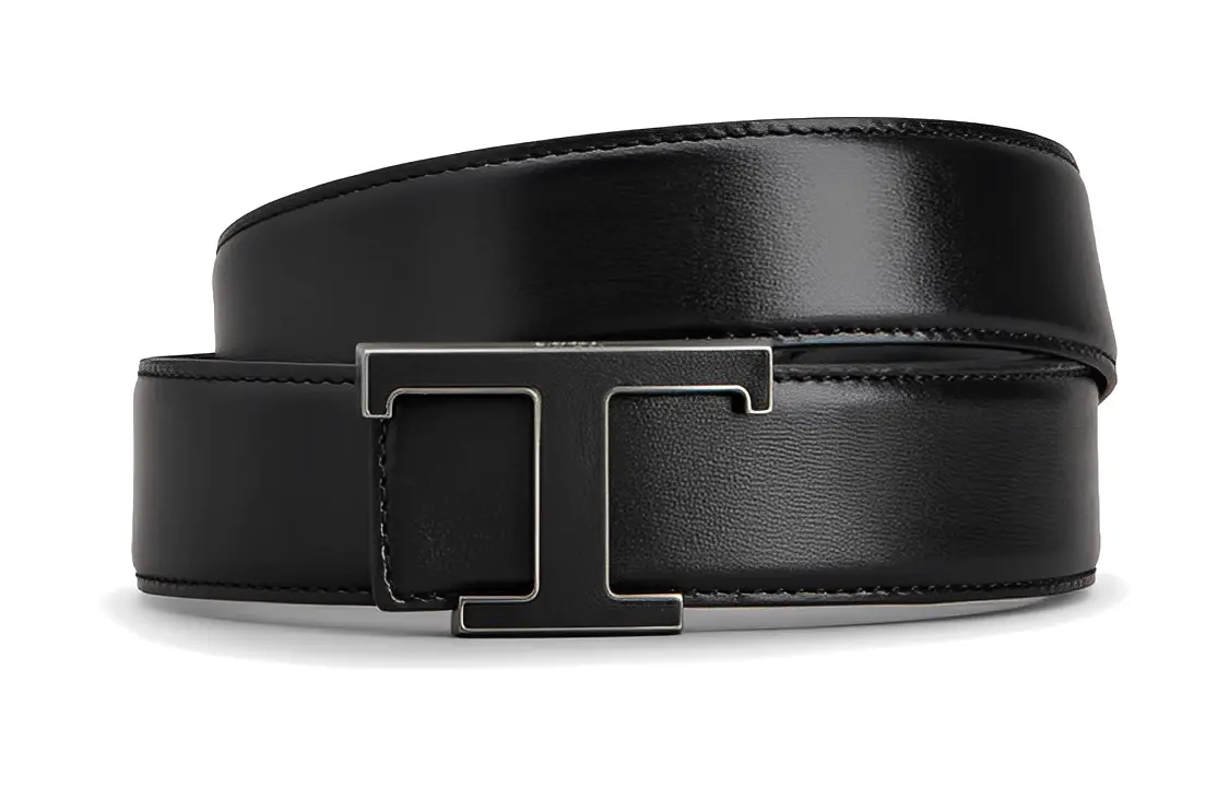 

Ремень с пряжкой и логотипом Tod'S, черный