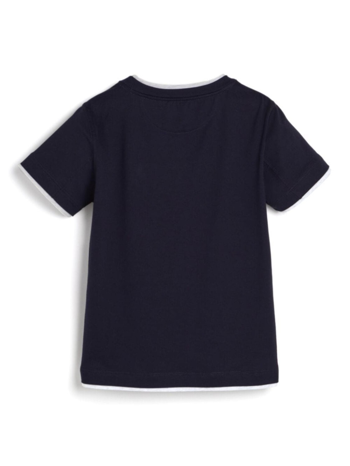 Brunello Cucinelli Kids футболка с круглым вырезом, синий — фото 2