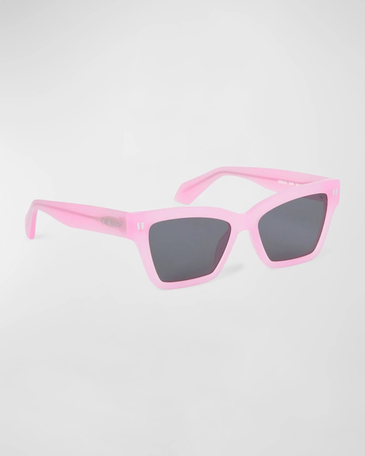 

Солнцезащитные очки «кошачий глаз» из ацетата Cincinnati Off-White, цвет 3007 Pink Dark Grey