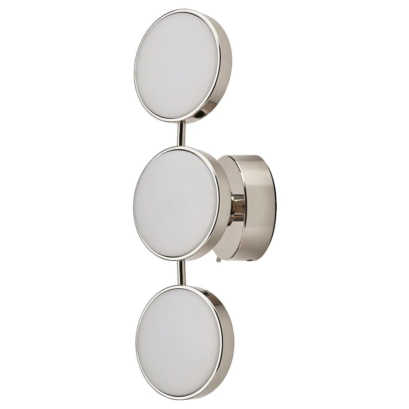 

Настенный светильник, светодиодный, с регулировкой яркости, хромированный/глянцевый, 47x14 см, KABOMBA IKEA