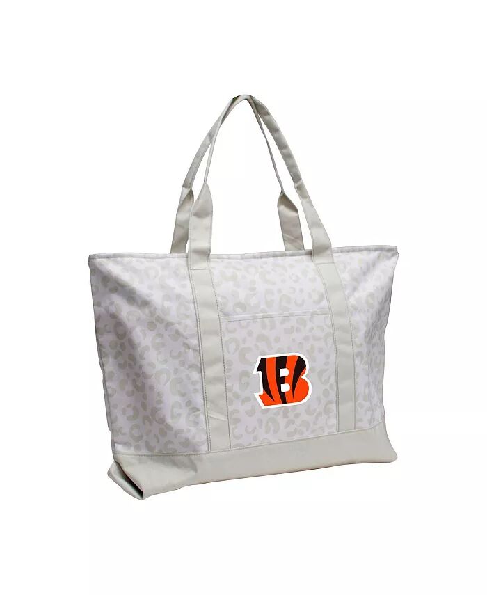

Женская сумка-тоут с леопардовым узором Cincinnati Bengals Logo Brands