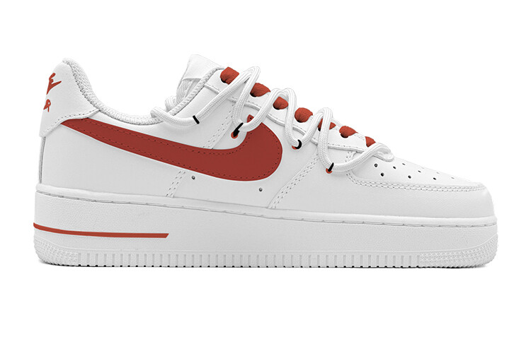 

Мужские кроссовки для скейтбординга Nike Air Force 1, White/Red
