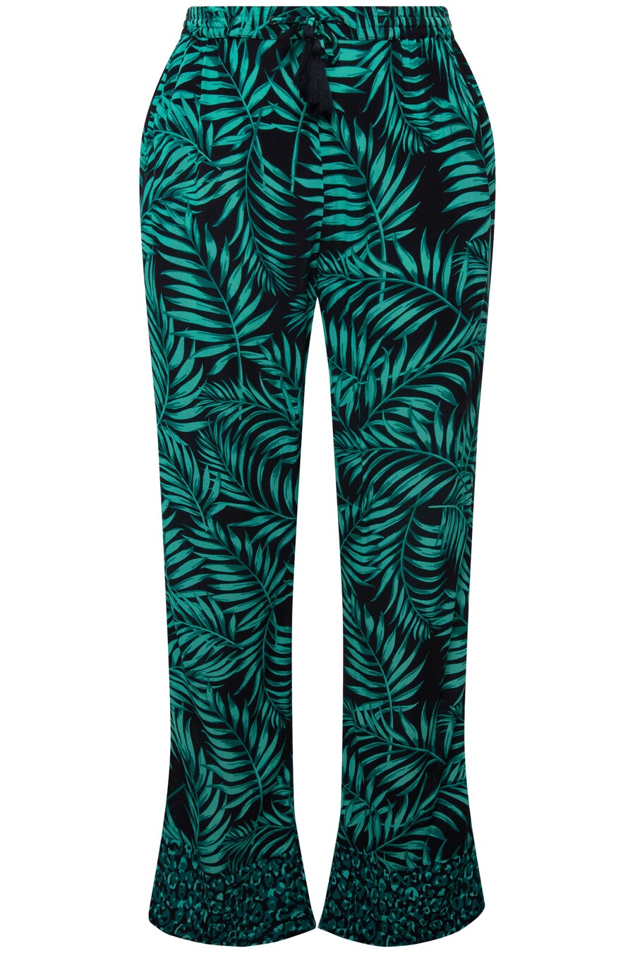 

Тканевые брюки Ulla Popken Loose fit Pants, черный