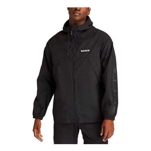 

Куртка windbreaker zip through jacket 'black' Timberland, черный