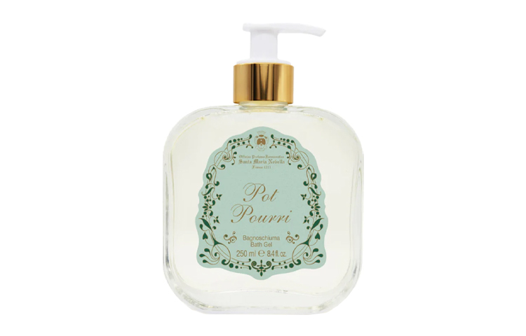 

Увлажняющий гель для душа Pot Pourri, стеклянная бутылка 250мл Santa Maria Novella