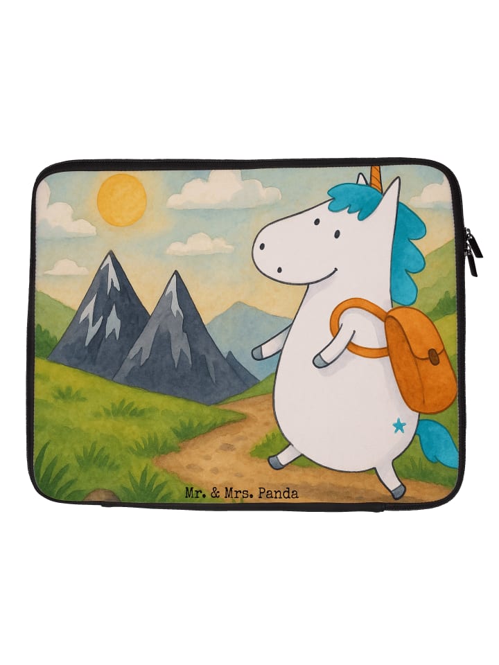 

Mr. & Mrs. Panda Сумка для ноутбука с изображением единорога в альпинистском стиле, без S... белого цвета