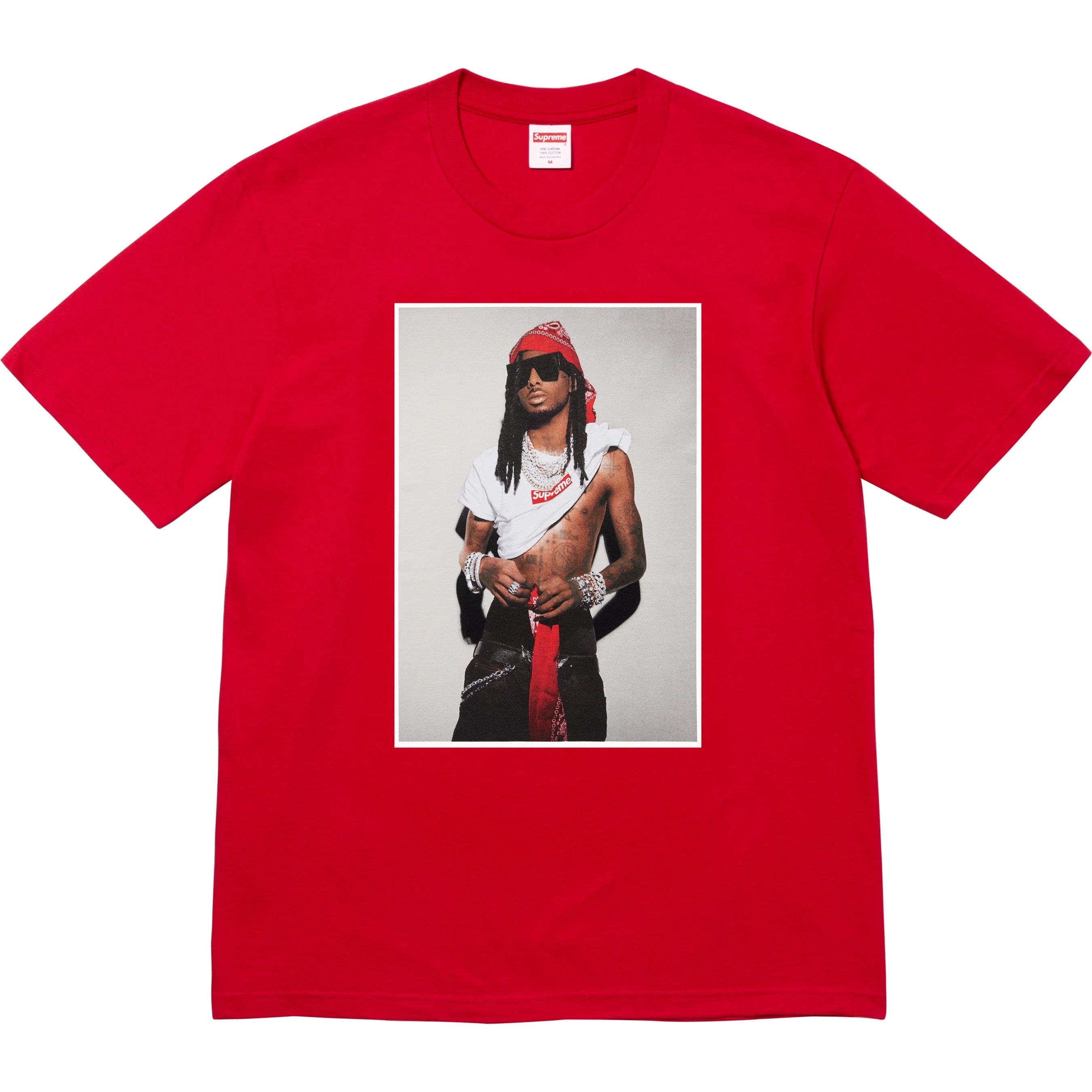 Футболка Supreme Playboi Carti, бледно-зеленая — фото 2