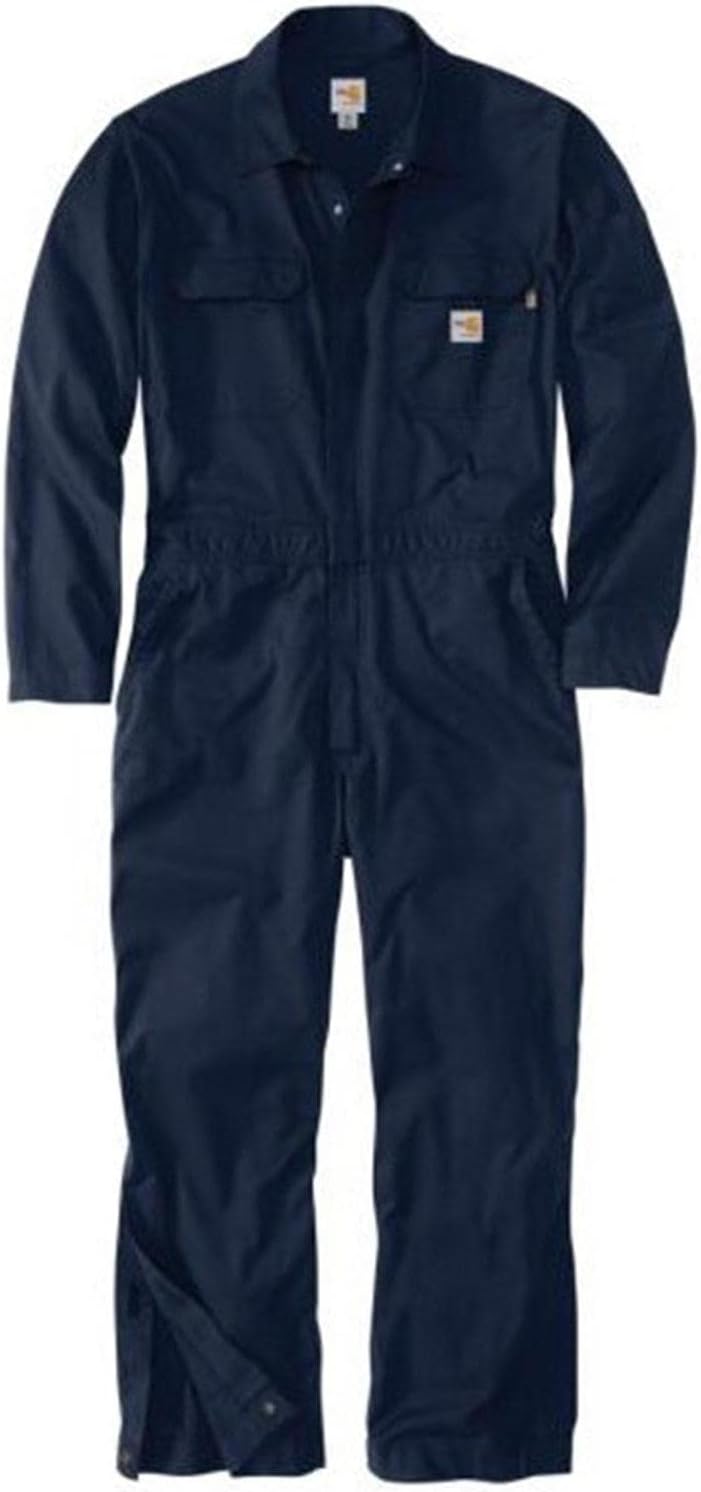 

Carhartt мужской огнестойкий свободный покрой твиловый комбинезон, Dark Navy