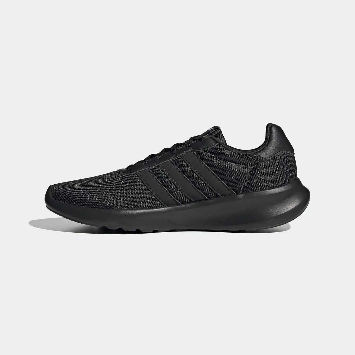 Мужские кроссовки Adidas Lite Racer 3.0, черный/зеленый — фото 4