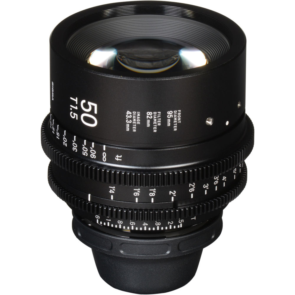 

Sigma 50mm T1.5 FF High-Speed Prime (крепление Sony E, ножки)