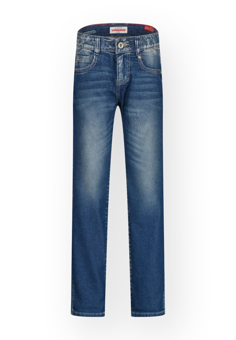 

Джинсы прямого кроя PIETRO Vingino, цвет Cruziale Blue