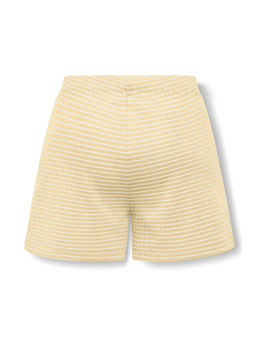 Шорты ONLY GIRLS Regular Pants 'KOGPamia' лимонного цвета — фото 2