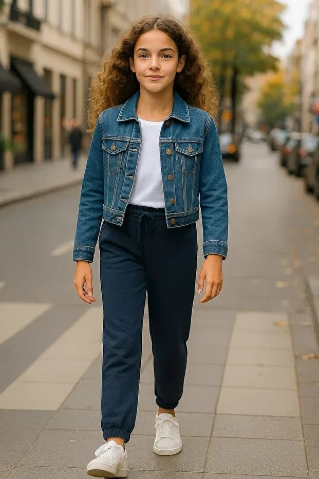 Детские спортивные штаны с эластичными манжетами Cloise, Navy Blue — фото 2