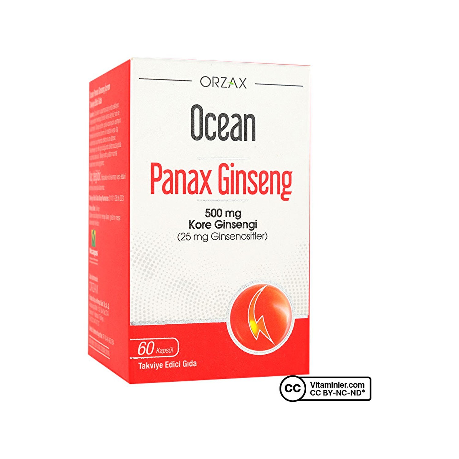 

Добавка Ocean Panax Ginseng, 60 капсул