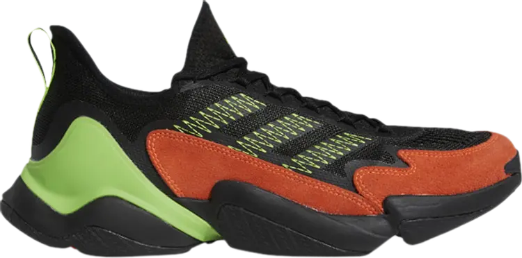 

Кроссовки Adidas Mahomes 1 Impact FLX 'Black Team Solar Orange', черный