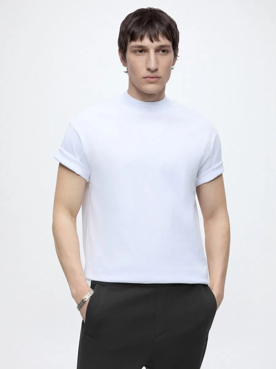 Спортивные брюки BOSS Tapered Workout Pants 'Union Hadiko' черного цвета — фото 4
