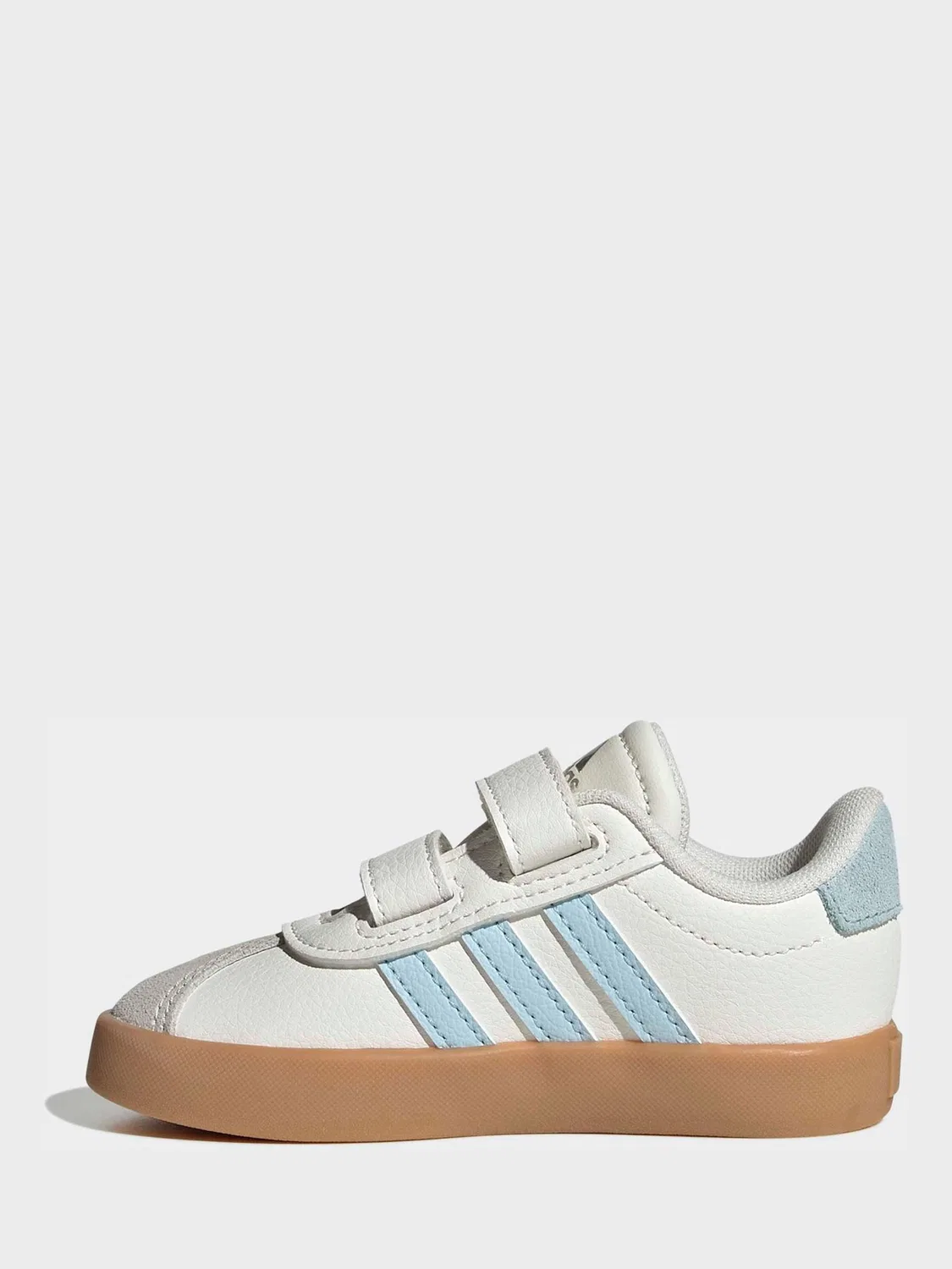 Кроссовки детские adidas VL Court 3.0, бело-синие — фото 2