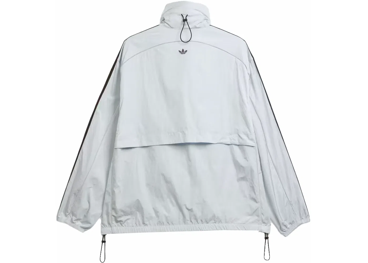 Мужская куртка с принтом Adidas x Wales Bonner Statement Nylon Track Top, Blue Tint — фото 2