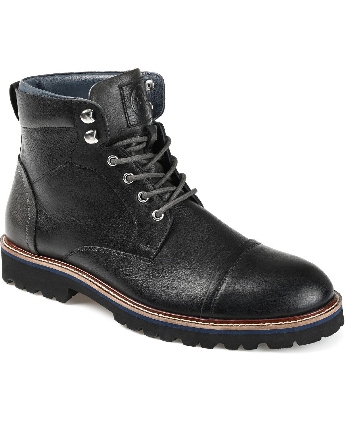 

Мужские ботильоны reddick cap toe Thomas & Vine, черный