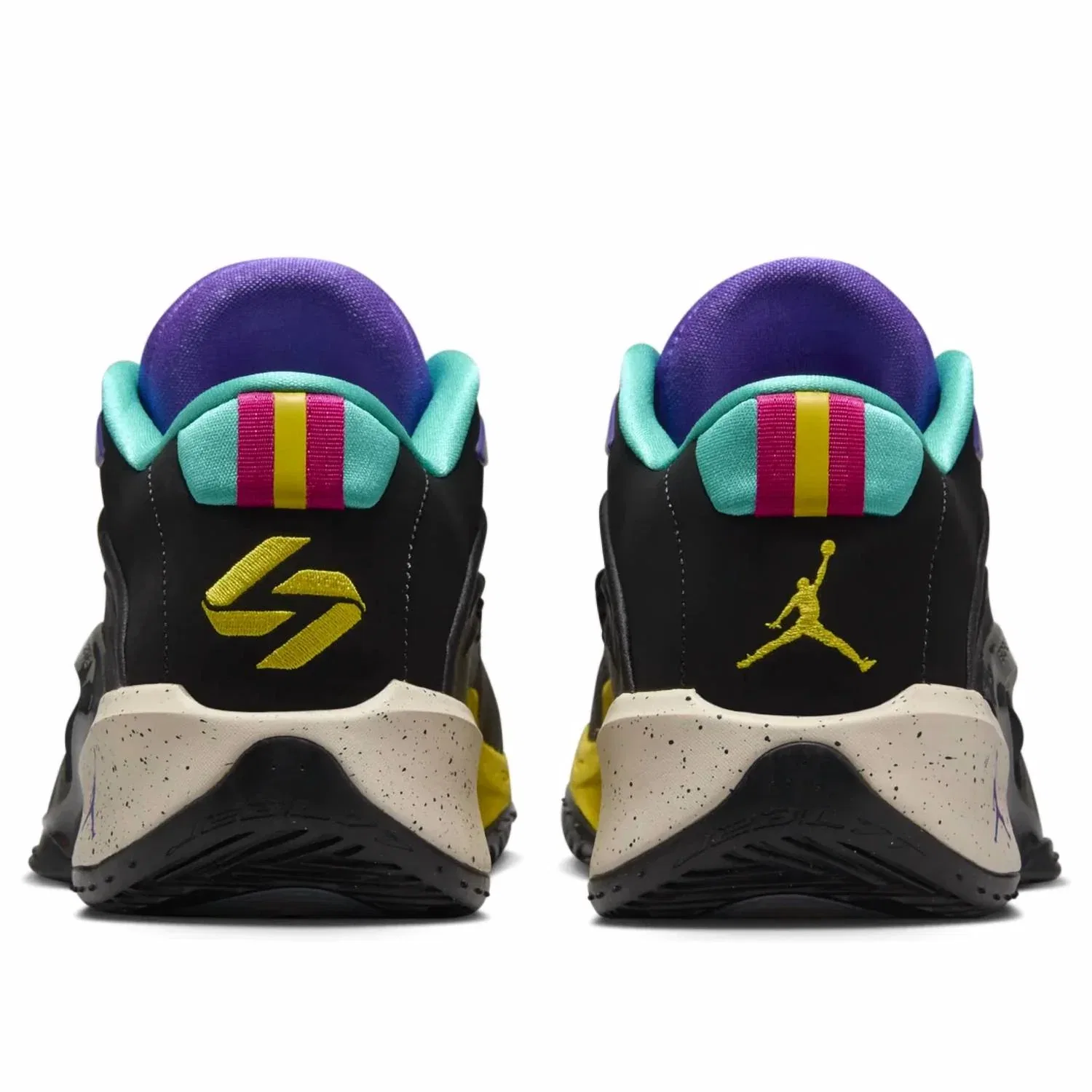 Детские кроссовки Jordan Luka 3 GS Nike, Black/Hyper Grape/Hyper Jade — фото 4