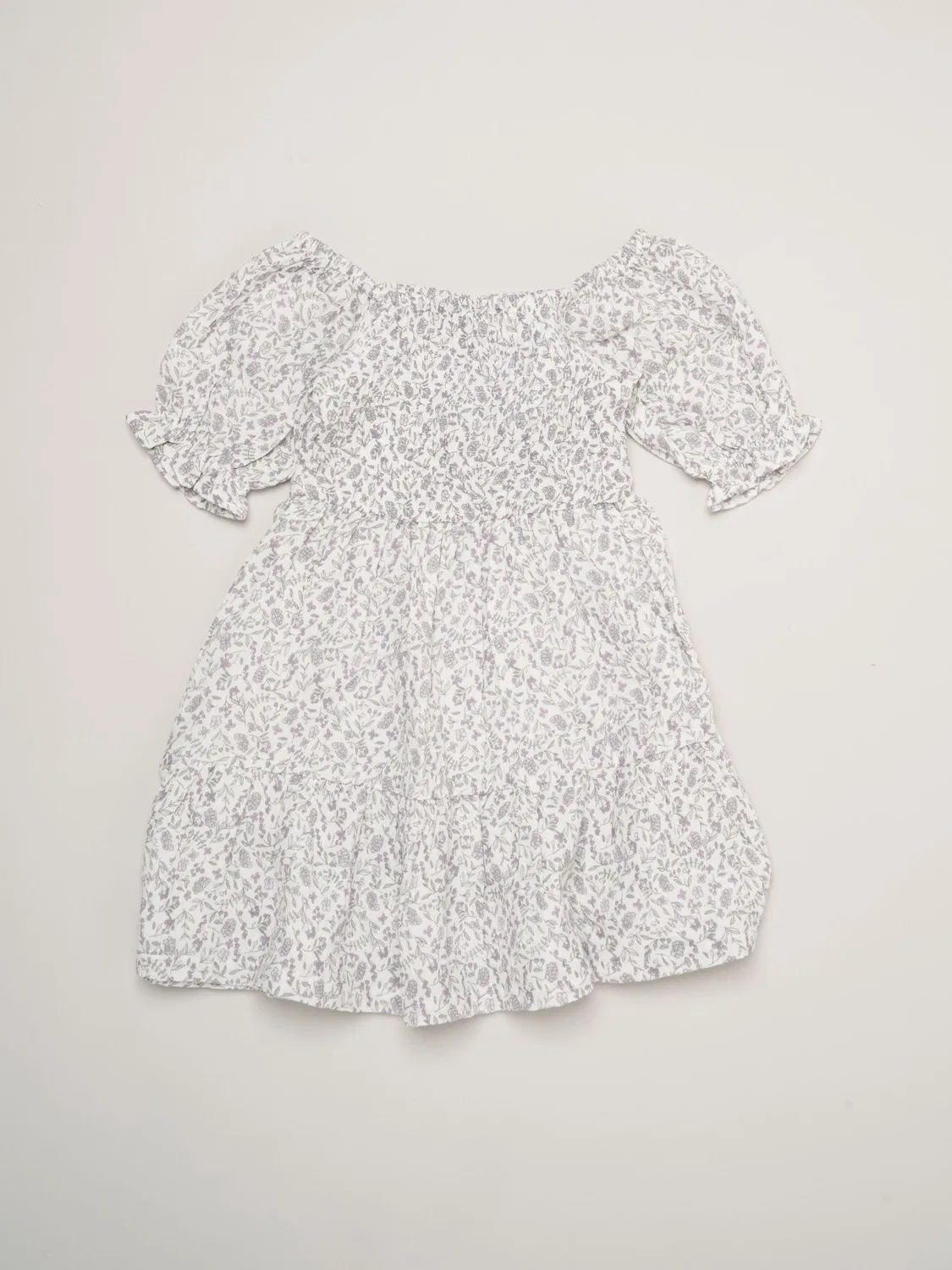 Платье Miss Blue Floral Print And Chambray Dresses 2 Pack, синий — фото 4