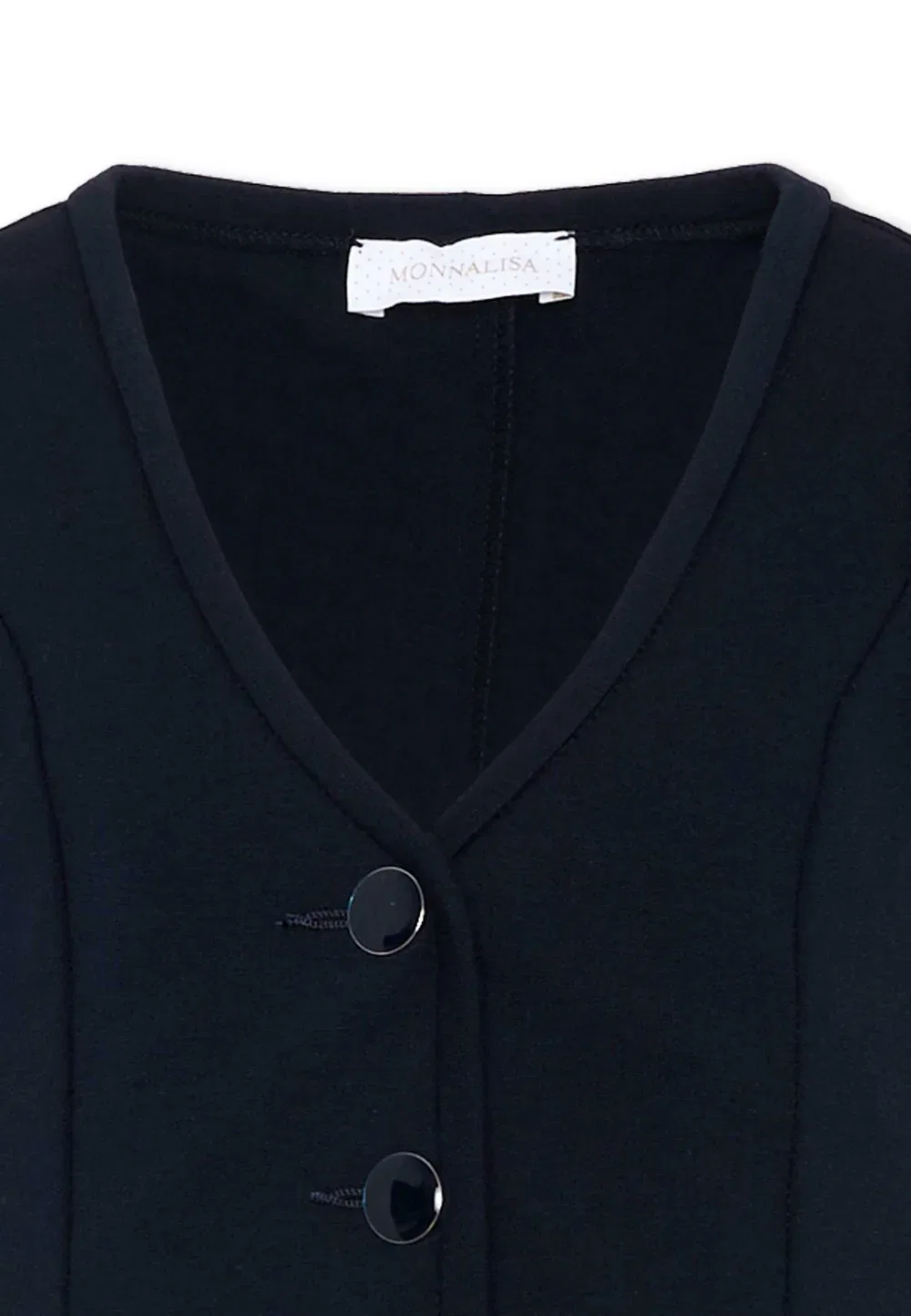 Gilet elegante - жилет Monnalisa, Blue — фото 3