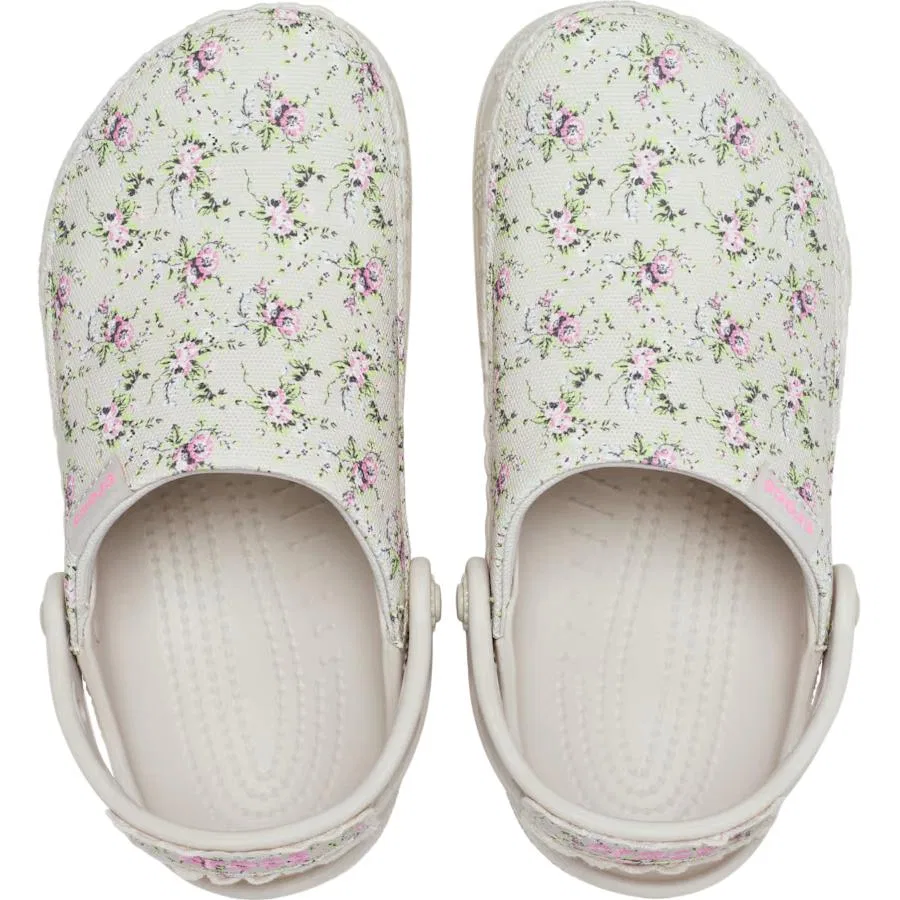 Детские уличные сланцы Pre School Crocs, Cream — фото 4