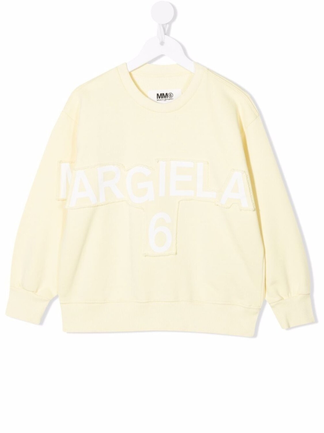 

MM6 Maison Margiela Kids джемпер с логотипом, желтый