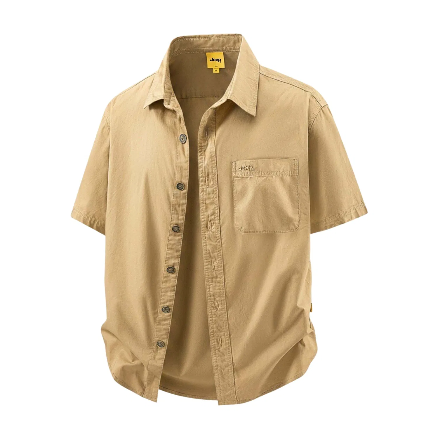 Детская рубашка в стиле милитари Jeep Classic Collection, Army Green — фото 3