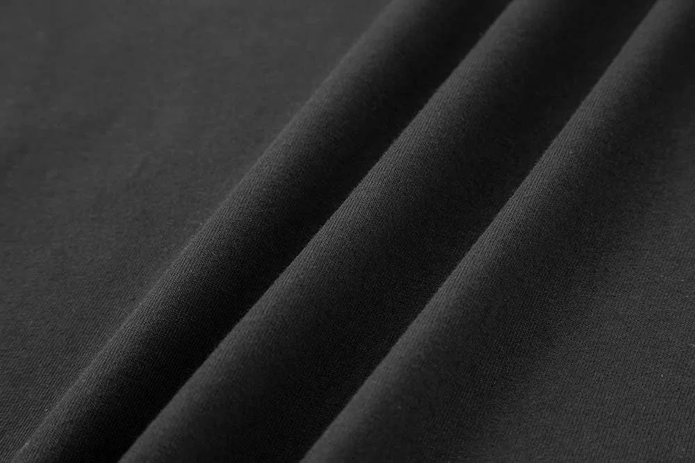 Футболка с принтом клевер Generic, Black — фото 4