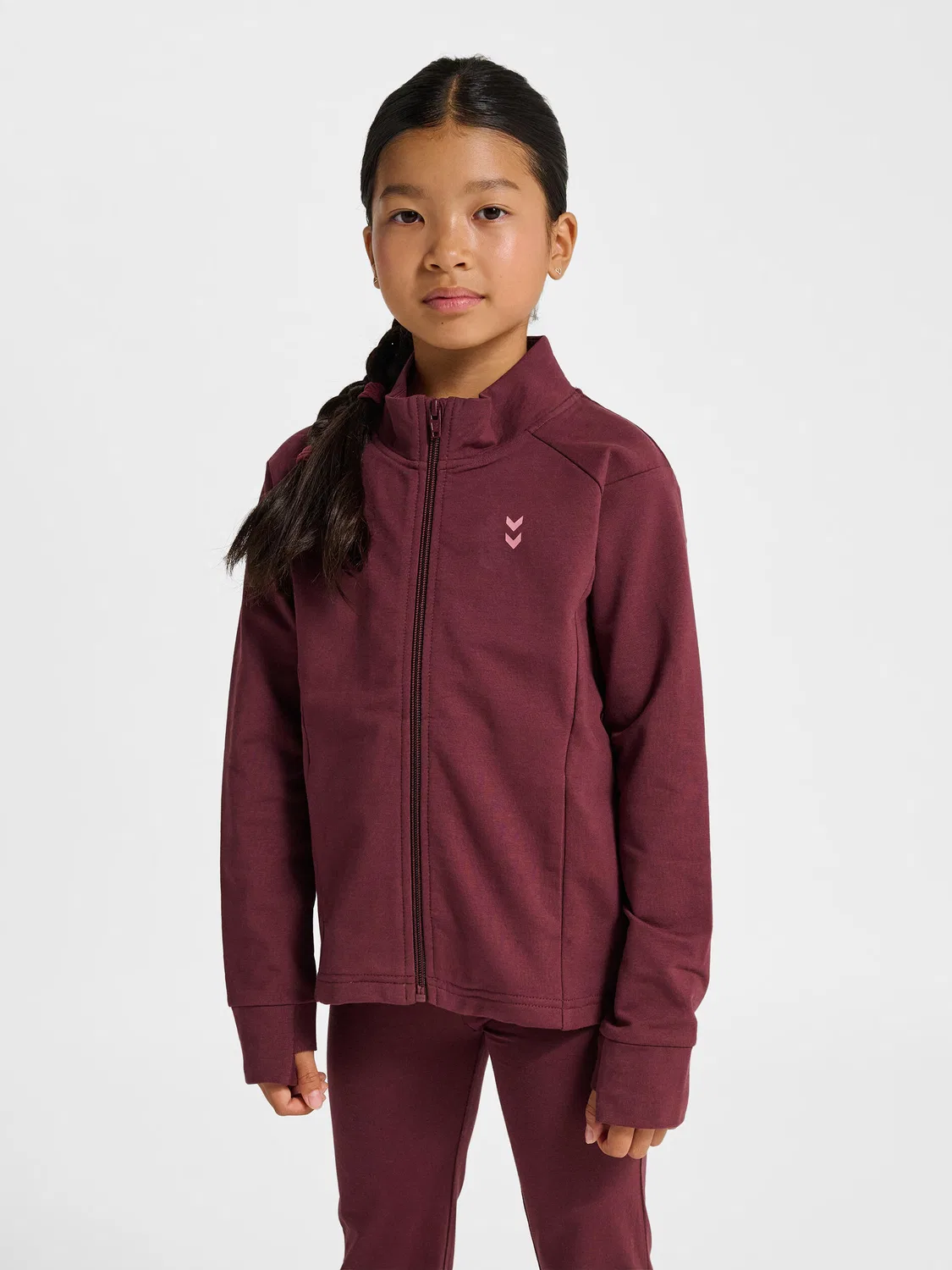 Детская куртка с молнией Hmljr Soft Hummel, Red