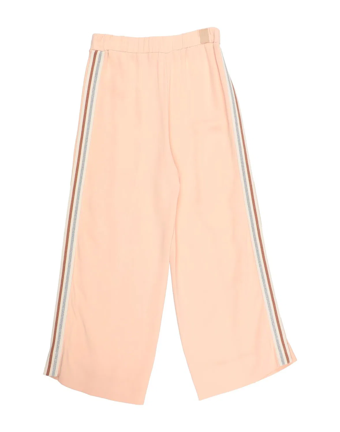 Детские брюки для девочек с принтом Eleventy, Light Pink — фото 2