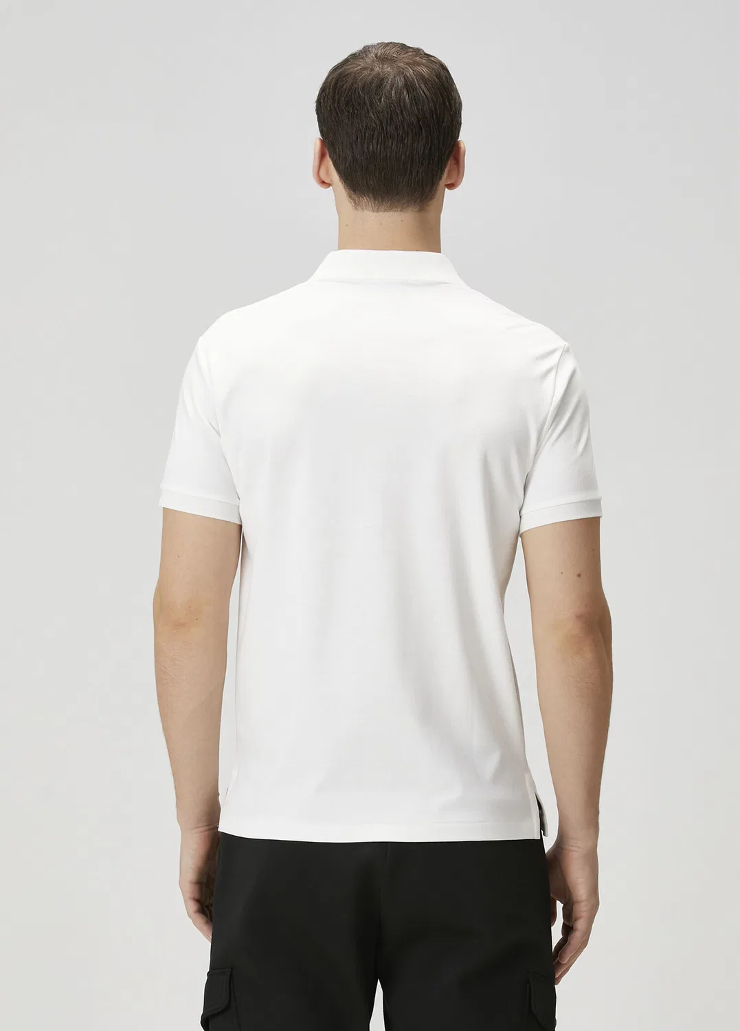 Поло Polo Ralph Lauren Slim Fit, белый — фото 4